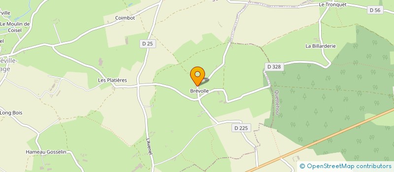 localisation de l'entreprise AU 2 AILES  TEURTHEVILLE-BOCAGE