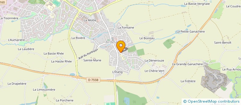 localisation de l'entreprise AU 2 LES HERBIERS à LES HERBIERS
