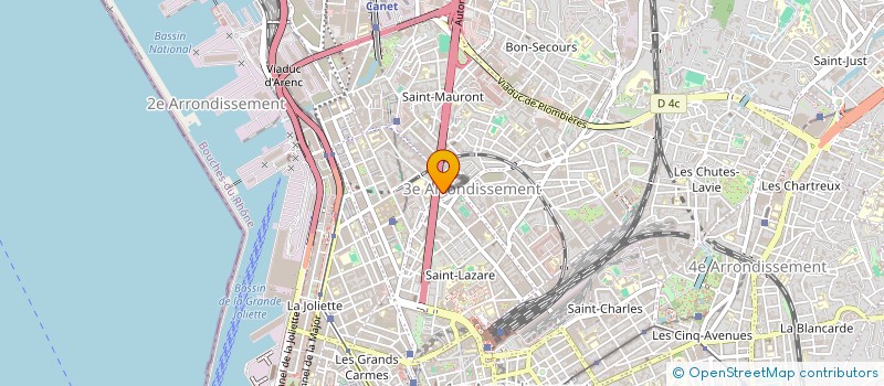 localisation de l'entreprise AU 2 RAYAN à MARSEILLE