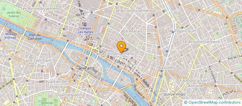 localisation de l'entreprise AU 2 T  PARIS