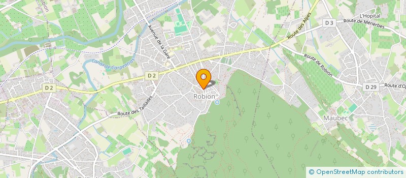 localisation de l'entreprise AU 240 E  ROBION