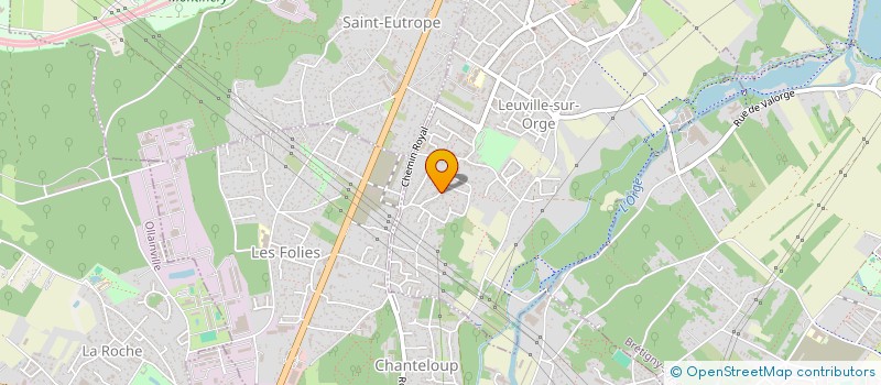 localisation de l'entreprise AU 36 à LEUVILLE-SUR-ORGE