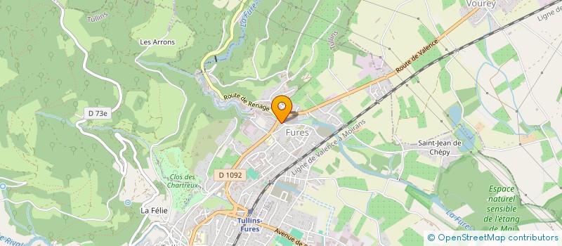 localisation de l'entreprise AU 4 RUE DU GRESIVAUDAN 3  TULLINS