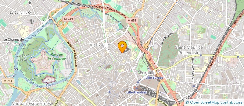 localisation de l'entreprise AU 45 à LILLE