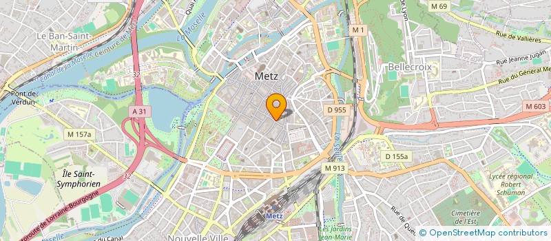 localisation de l'entreprise AU 753 à METZ