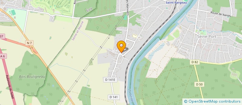 localisation de l'entreprise AU BAIN DE DOUCEUR à SAINT-FARGEAU-PONTHIERRY