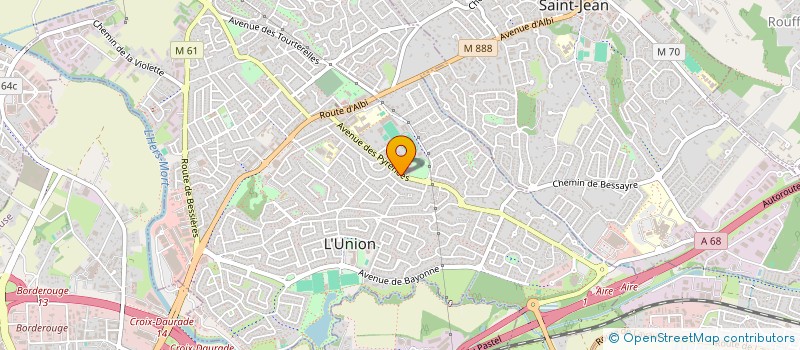 localisation de l'entreprise AU BALAI PRECIS à L'UNION