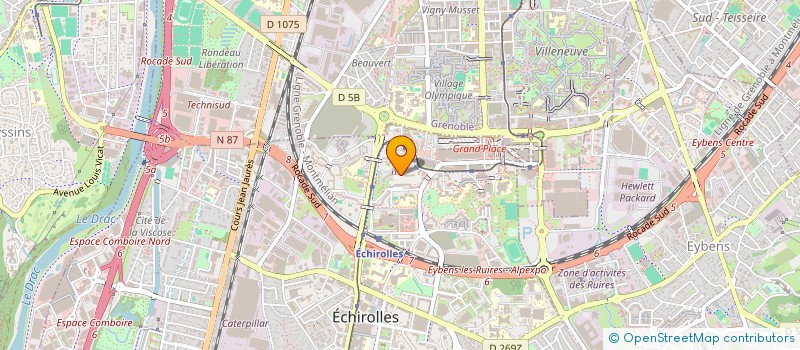 localisation de l'entreprise AU BEAU MARCHE à ECHIROLLES