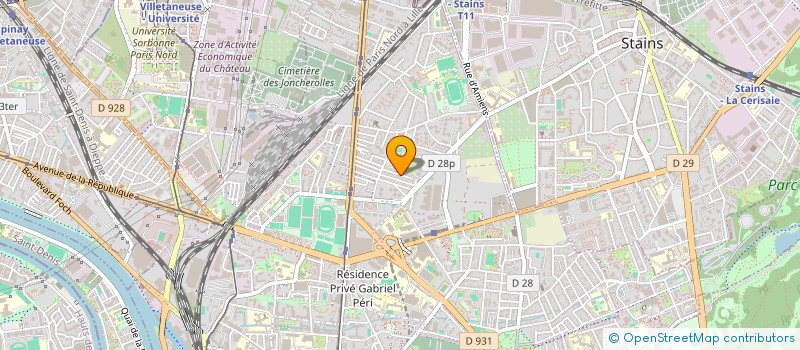 localisation de l'entreprise AU BEAU TAIS  PIERREFITTE-SUR-SEINE