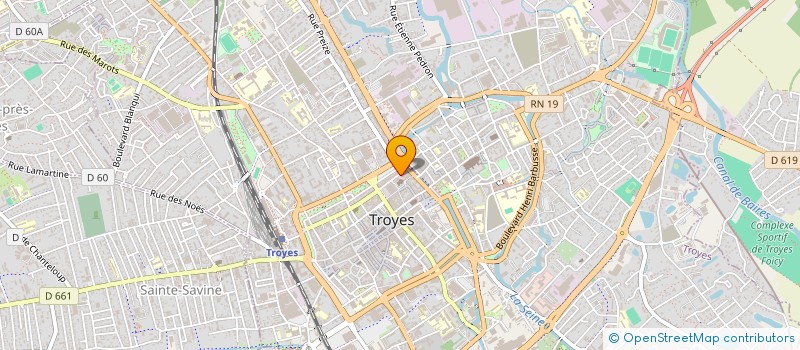 localisation de l'entreprise AU BEC FIN à TROYES