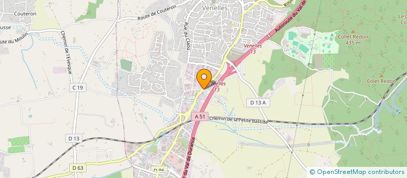 localisation de l'entreprise AU BEN BURGER  VENELLES