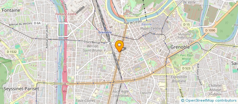 localisation de l'entreprise AU BEYROUTH à GRENOBLE