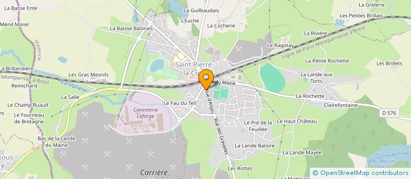 localisation de l'entreprise AU BIEN ASSIS  BOURGON