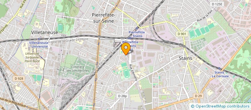 localisation de l'entreprise AU BLE D'OR à PIERREFITTE-SUR-SEINE