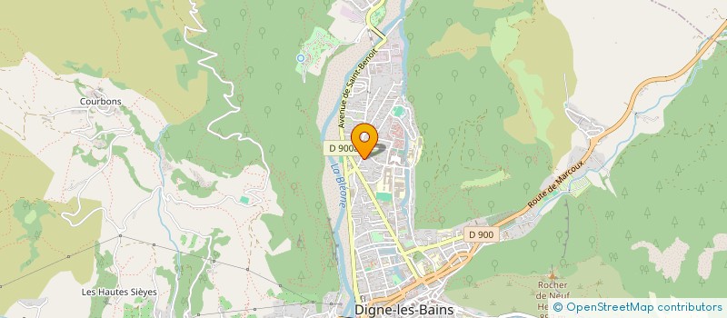 localisation de l'entreprise AU BLE DORE à DIGNE-LES-BAINS
