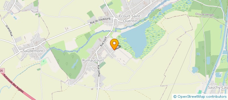 localisation de l'entreprise AU BOER ENFLAMME  RUMAUCOURT
