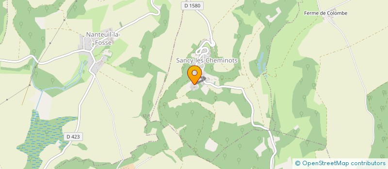 localisation de l'entreprise AU BOIS DE LA VALLEE DE L'AISNE  SANCY-LES-CHEMINOTS