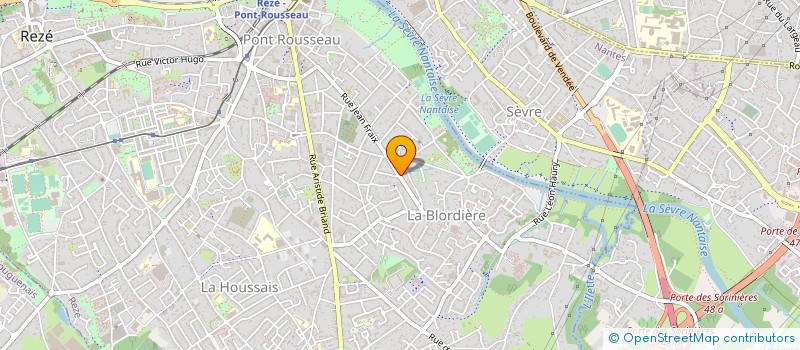 localisation de l'entreprise AU BOIS DE MON COEUR à REZE