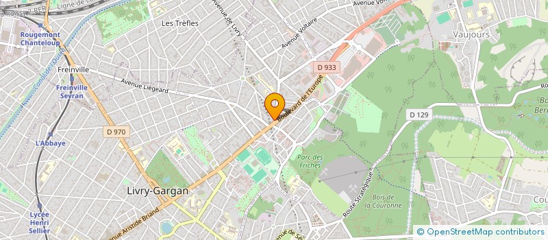 localisation de l'entreprise AU BOIS DORE à LIVRY GARGAN