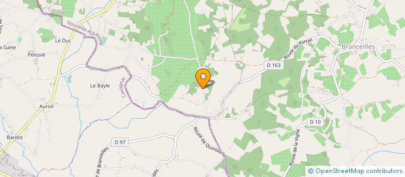 localisation de l'entreprise AU BOIS DORMANT  CHAUFFOUR-SUR-VELL