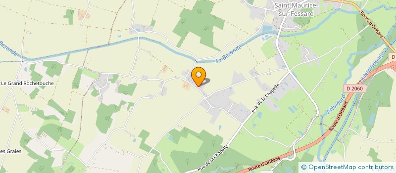 localisation de l'entreprise AU BOIS DU GATINAIS - EXPLOITATION FORESTIERE  SAINT-MAURICE-SUR-FESSARD
