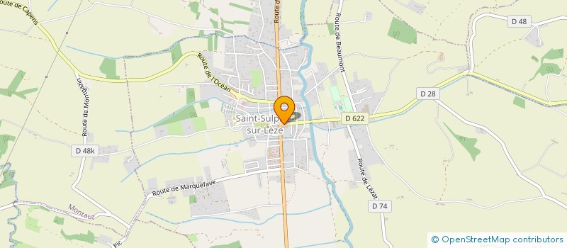 localisation de l'entreprise AU BOIS ENCHANTE  SAINT-SULPICE-SUR-LEZE