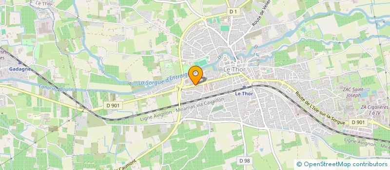 localisation de l'entreprise AU BOIS FLEURY à LE THOR