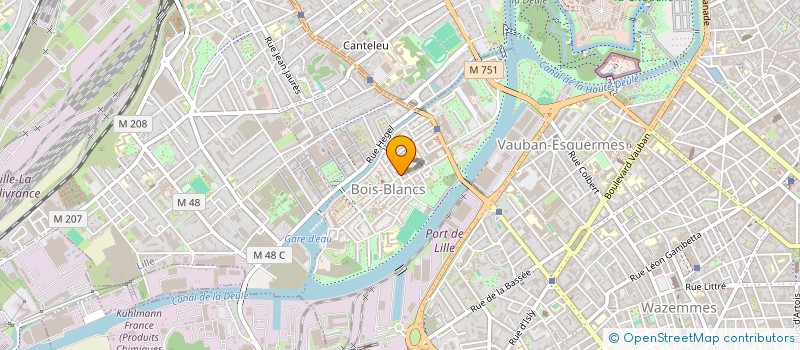 localisation de l'entreprise AU BOIS GOURMAND  LILLE