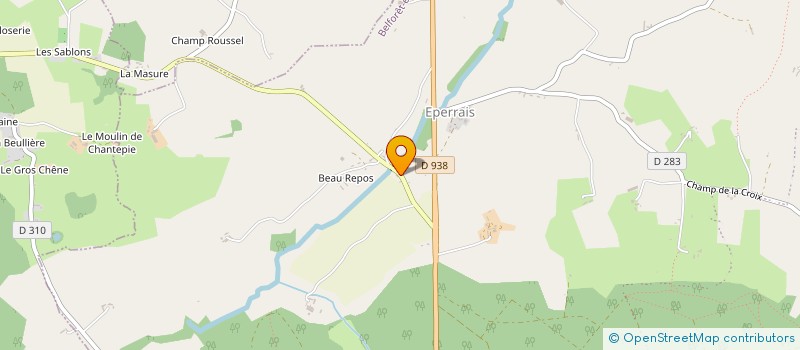 localisation de l'entreprise AU BOIS RESTAURE à BELFORET-EN-PERCHE