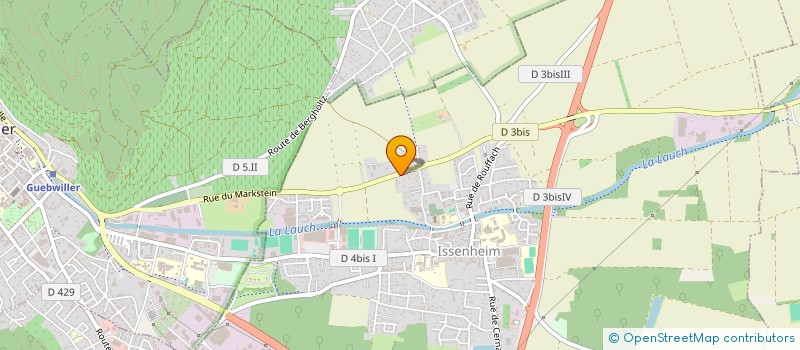 localisation de l'entreprise AU BOIS SEC à MERXHEIM