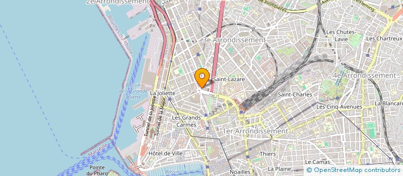 localisation de l'entreprise AU BOMARCHE à MARSEILLE