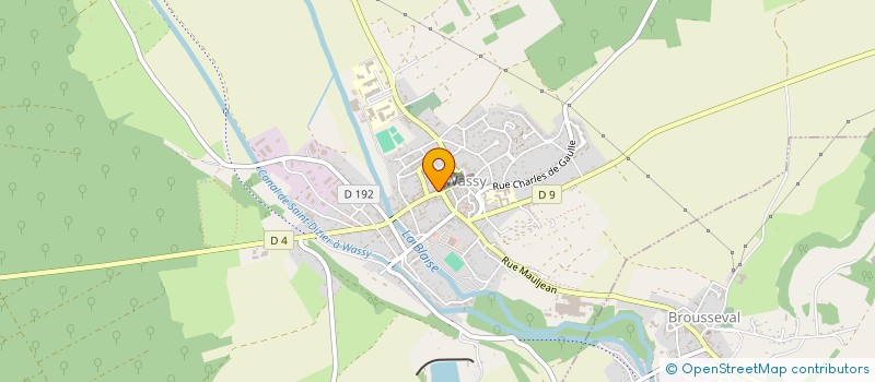 localisation de l'entreprise AU BON ACCUEIL à WASSY