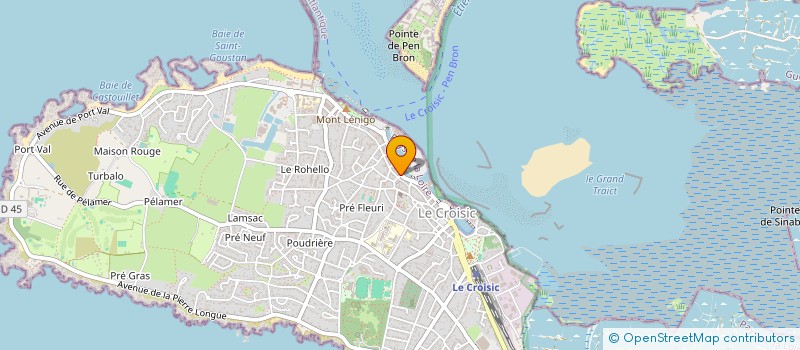 localisation de l'entreprise AU BON CHOCOLAT  NANTES