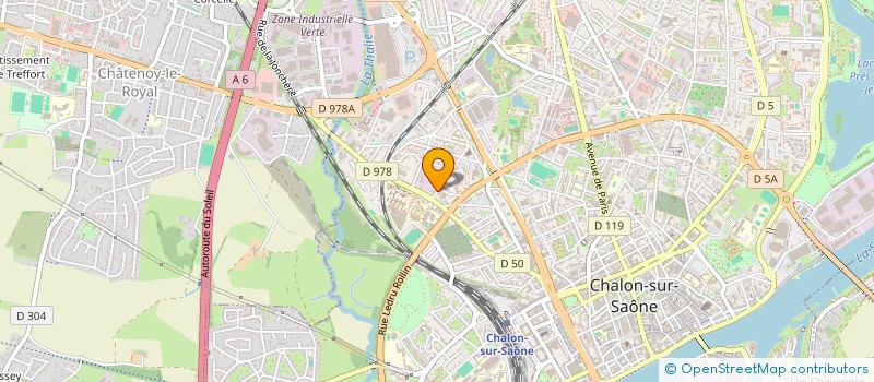 localisation de l'entreprise AU BON CLIMAT à CHALON-SUR-SAONE