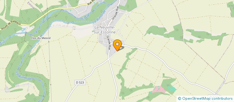 localisation de l'entreprise AU BON COIN à LA NEUVILLE-SUR-ESSONNE