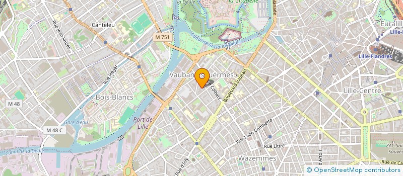 localisation de l'entreprise AU BON COIN DU MONDE à LILLE