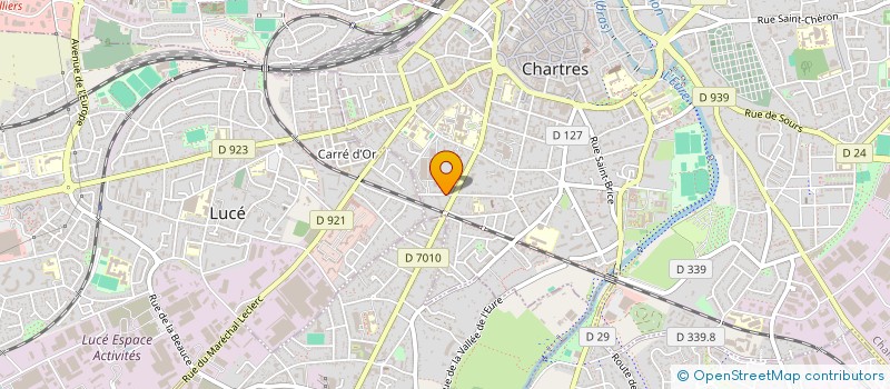 localisation de l'entreprise AU BON CRIN à CHARTRES
