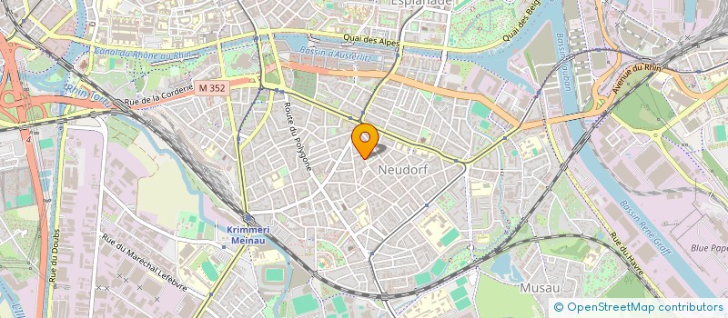 localisation de l'entreprise AU BON ENTENDEUR à STRASBOURG