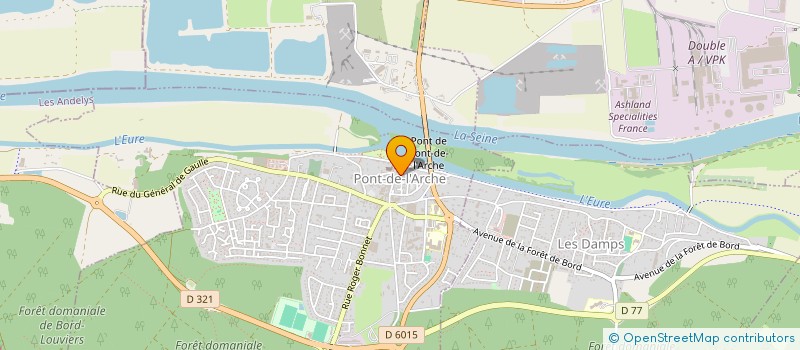localisation de l'entreprise AU BON'EURE DES GOURMETS à PONT-DE-L'ARCHE
