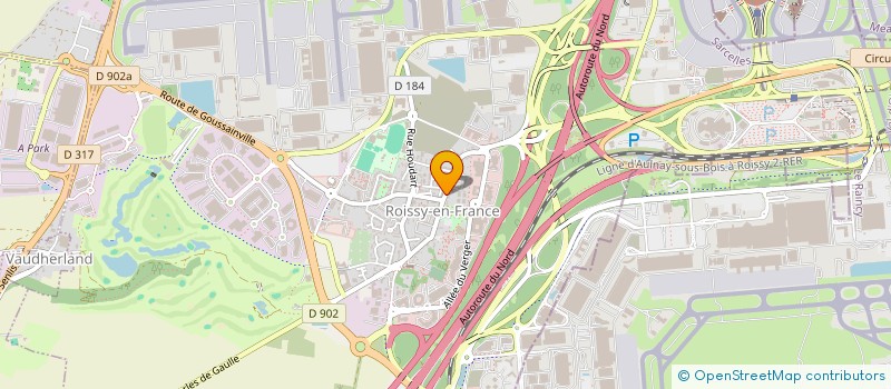 localisation de l'entreprise AU BON FROMAGE  ROISSY-EN-FRANCE