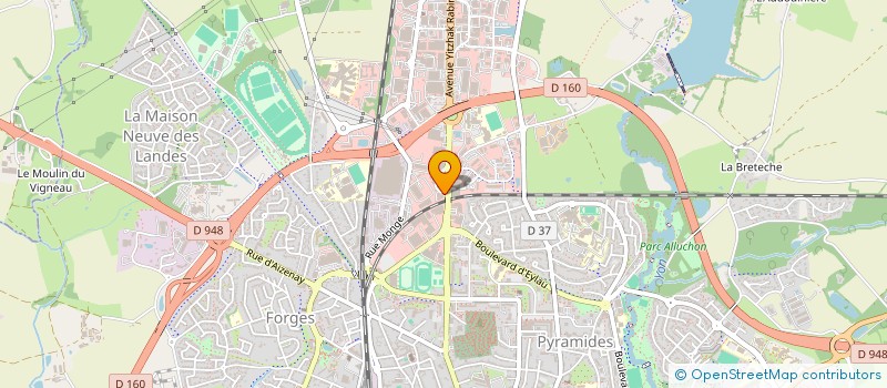 localisation de l'entreprise AU BON GOUT à LA ROCHE-SUR-YON