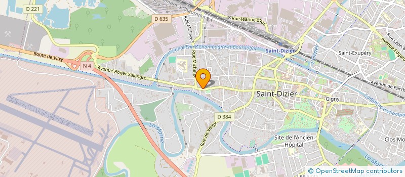 localisation de l'entreprise AU BON GOUT BRAGARD à SAINT-DIZIER