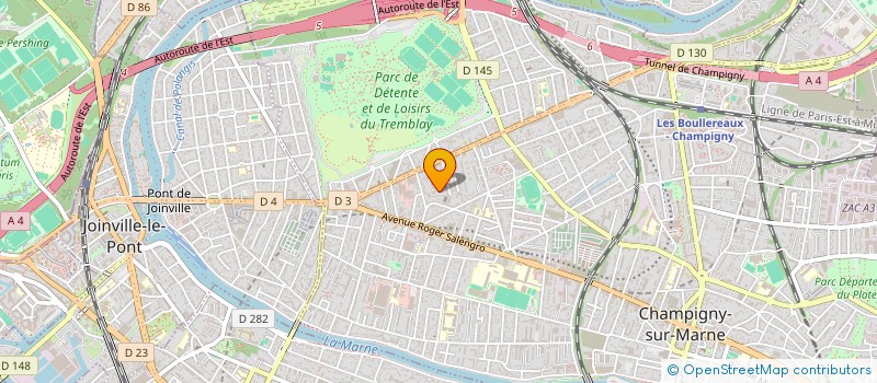 localisation de l'entreprise AU BON GOUT CHEZ FRANCOISE à CHAMPIGNY-SUR-MARNE