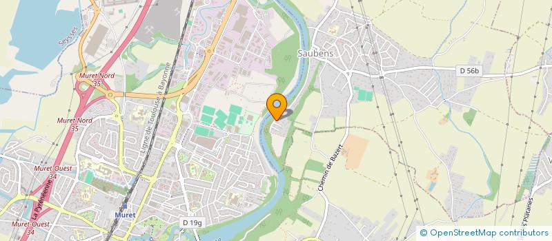 localisation de l'entreprise AU BON GOUT DU TERROIR  SAUBENS