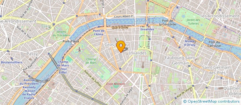 localisation de l'entreprise AU BON JARDINIER NETWORK  PARIS