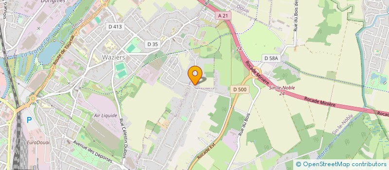 localisation de l'entreprise AU BON LOGIS  SIN-LE-NOBLE