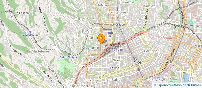 localisation de l'entreprise AU BON MARCHE ITALIEN à NICE
