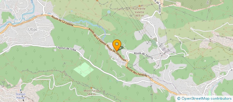 localisation de l'entreprise AU BON MOMENT  LA VALETTE-DU-VAR