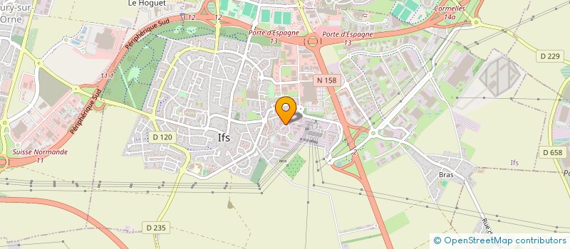 localisation de l'entreprise AU BON P'TIT GASTRONOME  IFS