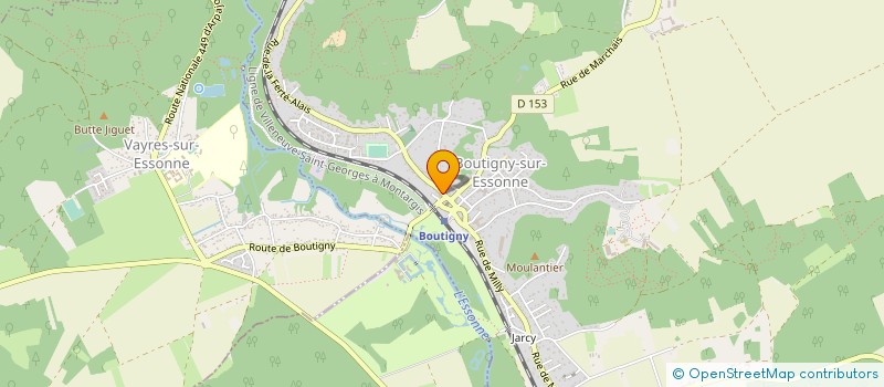 localisation de l'entreprise AU BON PAIN à BOUTIGNY-SUR-ESSONNE